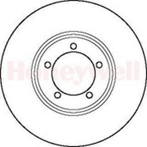 Тормозной диск 561350B BENDIX JURID