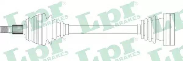 Приводной вал DS14237 LPR