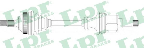 Приводной вал DS16156 LPR