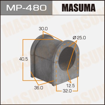 Втулка стабилизатора MP480 MASUMA