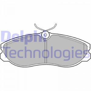 Комплект тормозных колодок, диско LP847 DELPHI