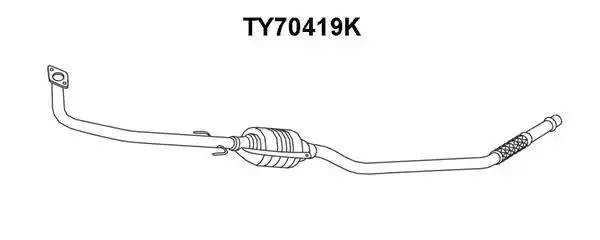 Катализатор TY70419K VENEPORTE