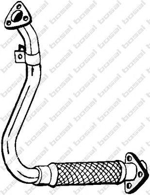 Выпускной трубопровод 789027 BOSAL