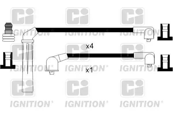 Ккомплект проводов зажигания XC773 QUINTON HAZELL