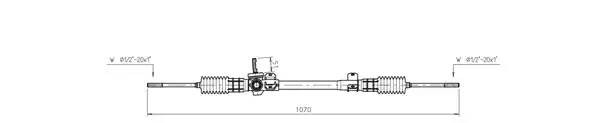 Рулевой механизм DSR116L DELCO REMY