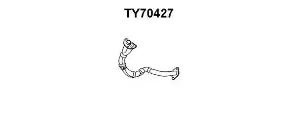 Выпускной трубопровод TY70427 VENEPORTE