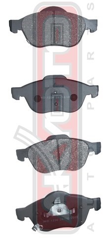 Колодки тормозные дисковые AKD-1236 AKYOTO