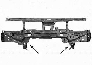 Облицовка передка 5826778 VAN WEZEL