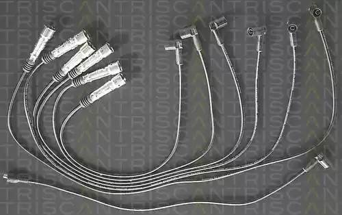 Ккомплект проводов зажигания 88607159 TRISCAN