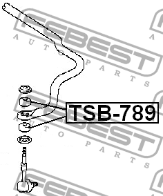 Втулка стойки стабилизатора TSB-789 FEBEST