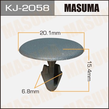 Клипса крепежная KJ2058 MASUMA