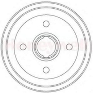 Тормозной барабан 329320B BENDIX JURID