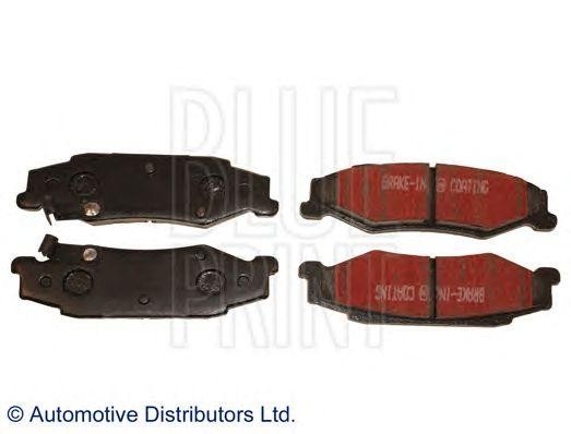 Комплект тормозных колодок, диско ADA104253 BLUE PRINT