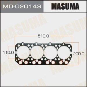Прокладка ГБЦ MD-02014S MASUMA