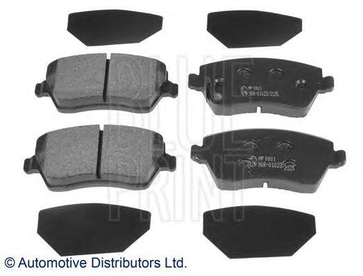 Комплект тормозных колодок, диско ADK84236 BLUE PRINT
