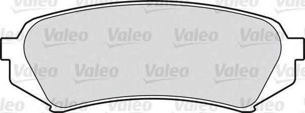 Комплект тормозных колодок, диско 598865 VALEO PHC