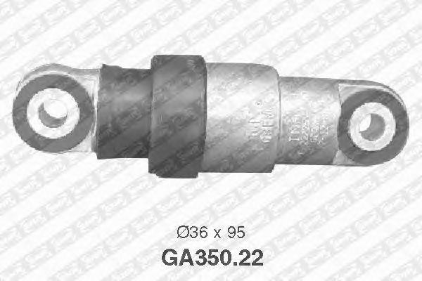 Натяжной ролик, поликлиновой  ремень GA350.22 NTN SNR