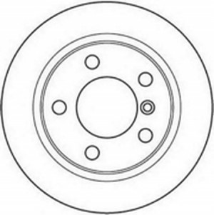 Тормозной диск 562093B BENDIX JURID