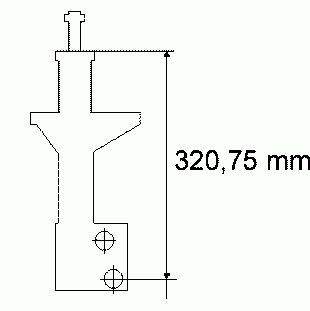 Амортизатор 32-A70-F BOGE