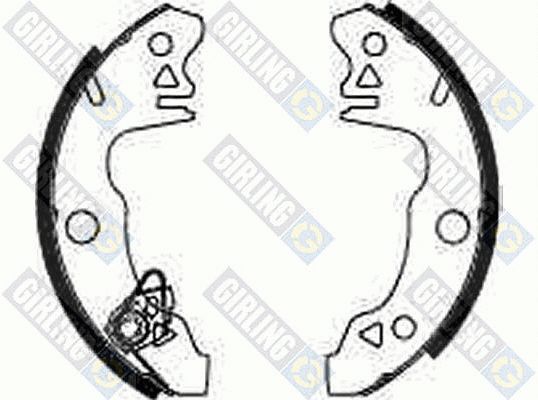 Комплект тормозных колодок 5183183 GIRLING
