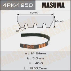 Ремень приводной 4PK-1250 MASUMA