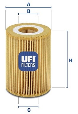Масляный фильтр 2506900 UFI