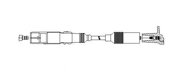 Провод зажигания 17160 BREMI