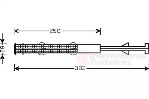 Осушитель, кондиционер 5800D237 VAN WEZEL