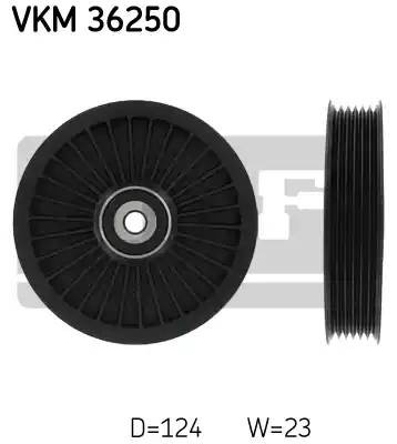 Паразитный / ведущий ролик, поликлиновой ремень VKM36250 SKF
