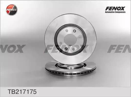 Диск тормозной TB217175 FENOX