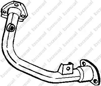 Выпускной трубопровод 737-029 BOSAL