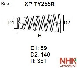 Деталь XPTY255R NHK