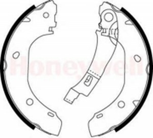 Комплект тормозных колодок 362410B BENDIX JURID