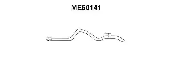 Выпускной трубопровод ME50141 VENEPORTE