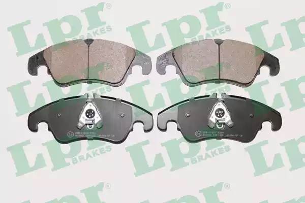 Колодки тормозные дисковые 05P1420 LPR
