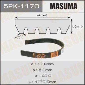 Ремень приводной 5PK-1170 MASUMA