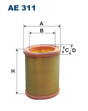 Фильтр воздушный AE311 FILTRON