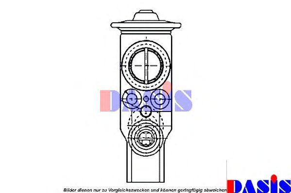 Расширительный клапан, кондиционер 840145N AKS DASIS
