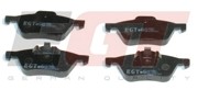 Колодки тормозные дисковые 321793EGT EGT
