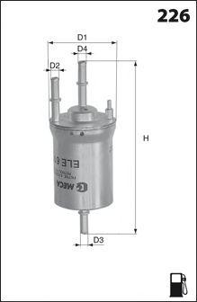 Топливный фильтр ELE6101 MECAFILTER