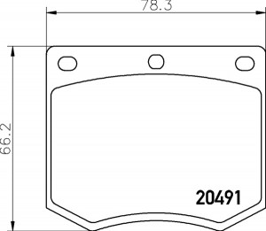 Комплект тормозных колодок, диско MGB633 MINTEX