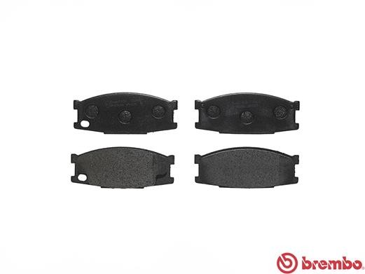 Комплект тормозных колодок, диско P54024 BREMBO