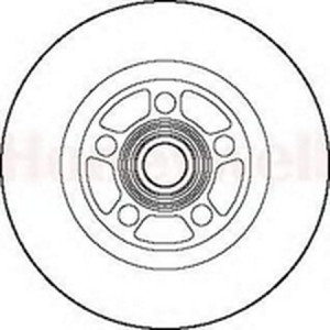 Тормозной диск 561445B BENDIX JURID