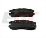 Колодки тормозные дисковые 321687EGT EGT
