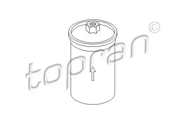 Фильтр топливный 104276 HANS PRIES