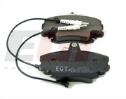Колодки тормозные дисковые 321465EGT EGT