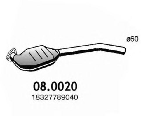 Катализатор 080020 ASSO