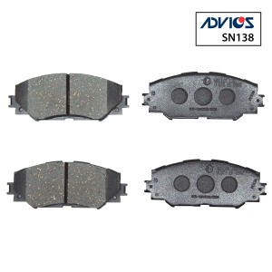 Колодки тормозные дисковые SN138 ADVICS