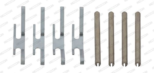 Комплектующие, колодки дискового тормоза FBA468 FERODO