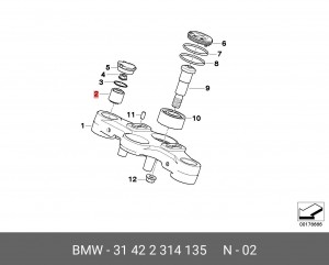 Шарнир 31 42 2 314 135 BMW